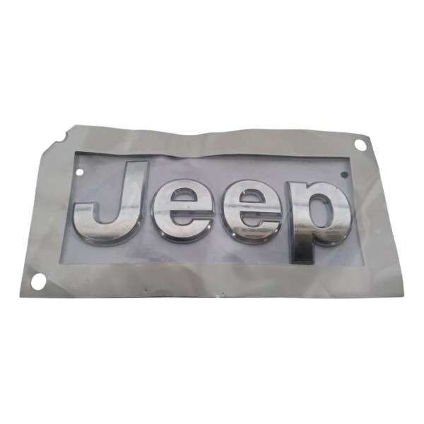 Emblema Cromado Capô Jeep Compass 2015 2025