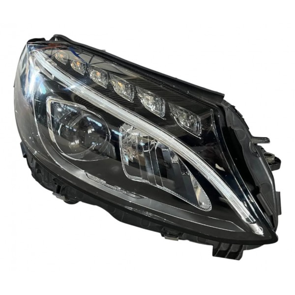 Farol Direito Mercedes C180 C200 2015 2016 2017 2018 Ambos Lados