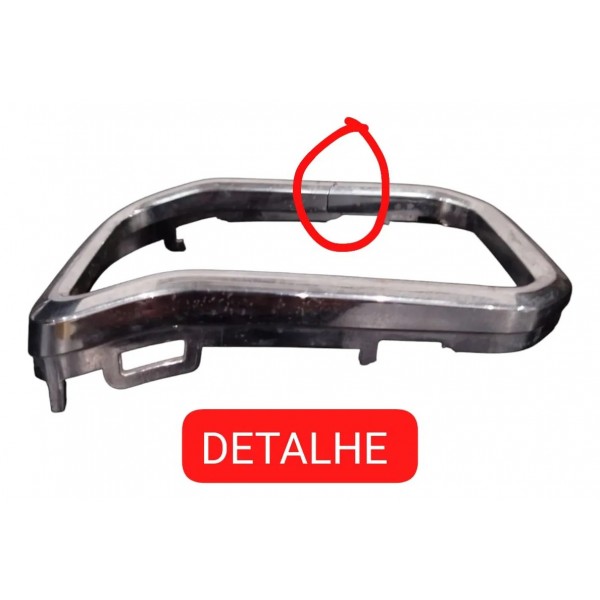 Moldura Aplique Aro Cromado Jeep Renegade 2023 2024 Detalhe