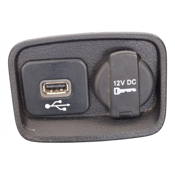 Acabamento Tomada 12v Usb Fiat Toro 2.0 2018 A 2024