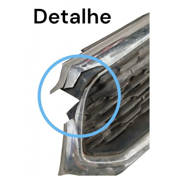 Grade Dianteira Frontal Fiat Toro 2022 2025 Detalhes