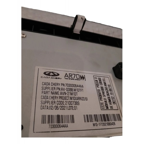 Central Multimídia Chery Tiggo Arrizo 6 2021 2022
