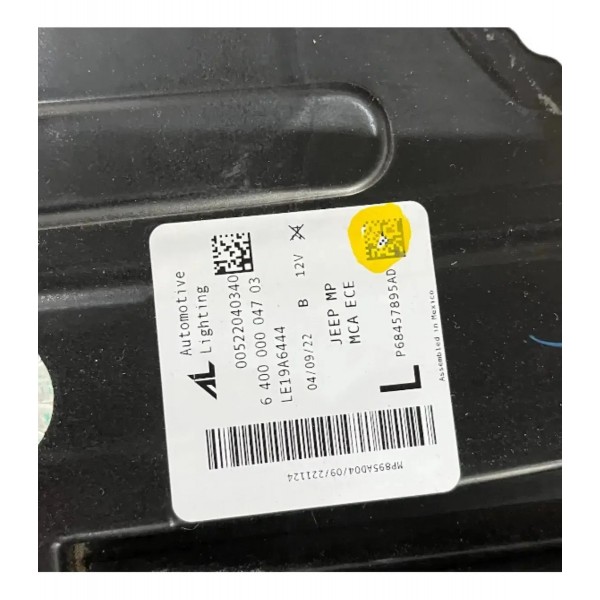 Farol Jeep Compass Full Led Dianteiro Esquerdo 2022 A 2025 Esquerdo/motorista