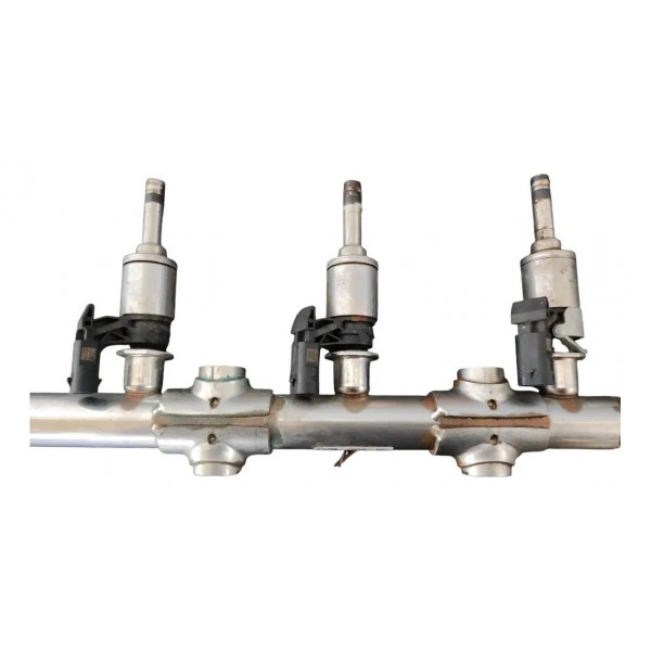 Flauta Com Bicos Injetores Vw Virtus Highline 200tsi 2022