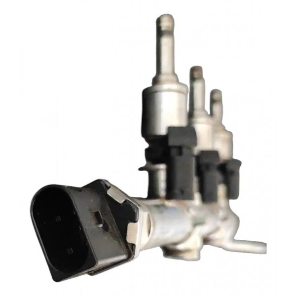 Flauta Com Bicos Injetores Vw Virtus Highline 200tsi 2022