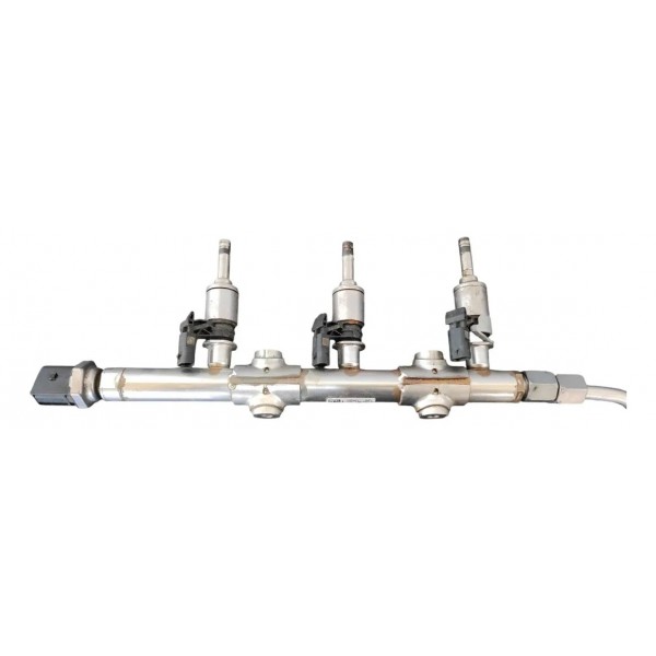 Flauta Com Bicos Injetores Vw Virtus Highline 200tsi 2022