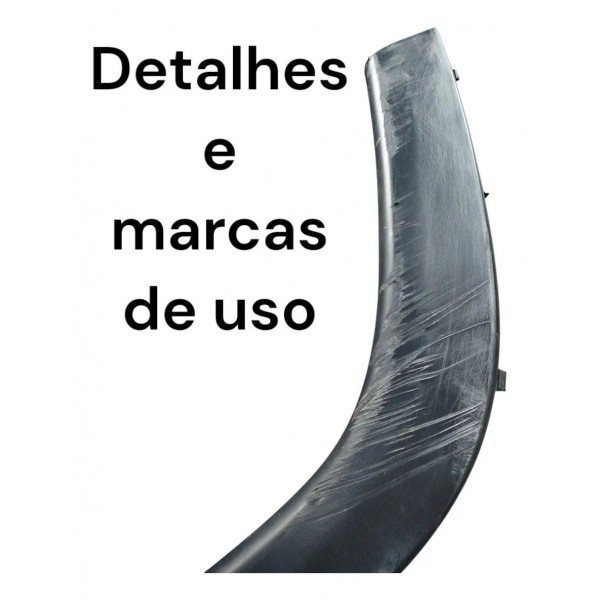 Aplique Moldura Para Lama Esquerdo Jeep Compass 2016 2024 Preto Fosco