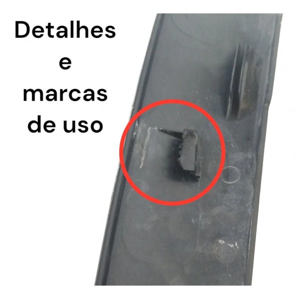 Aplique Moldura Para Lama Esquerdo Jeep Compass 2016 2024 Preto Fosco