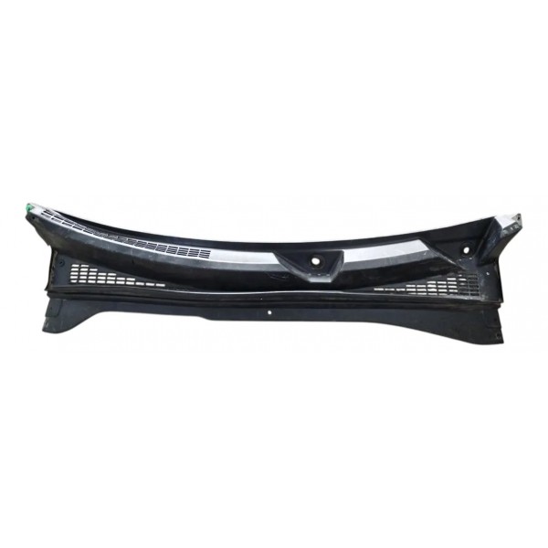 Grade Churrasqueira Fiat Toro 2017 A 2022 Detalhes Preto Fosco (plástico)