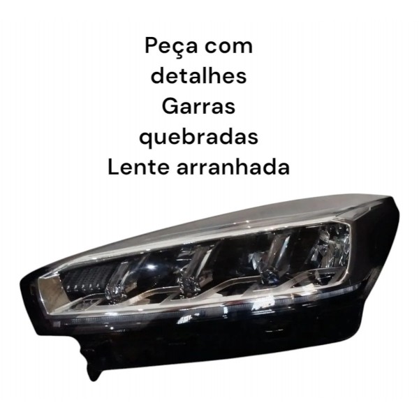 Farol Esquerdo Chery Tiggo 7 Pro 2021 A 2024 Detalhes