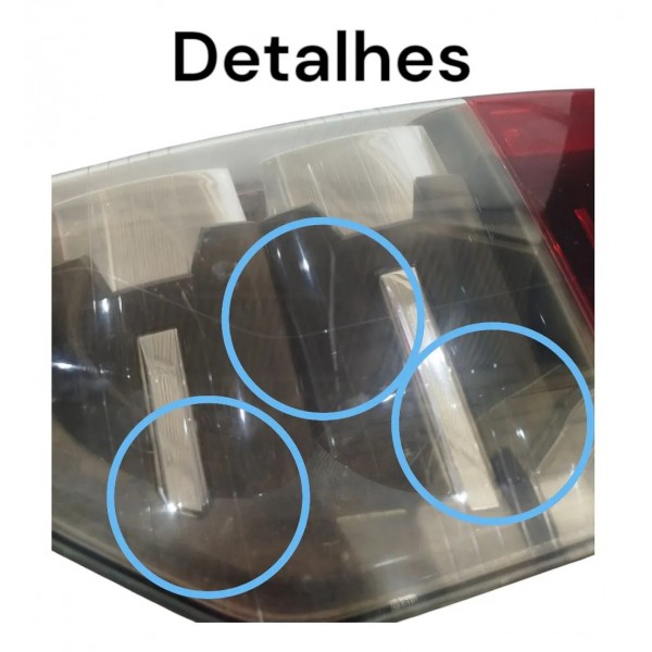 Lanterna Direita Mitsubishi L200 Triton 2023 2024 Detalhes