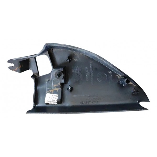 Acabamento Interno Retrovisor Esquerdo Volkswagen Nivus 2022 Preto
