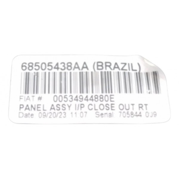 Forro Porta Luvas Jeep Compass 2022-2025