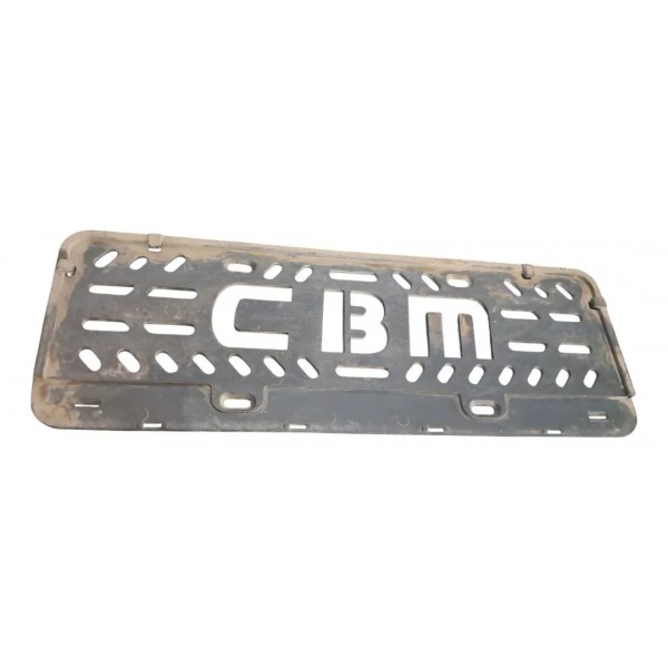 Suporte Protetor Placa Jeep Compass 2016-2024