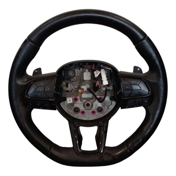 Volante  Direção Fiat Toro 2020 A 2023 Couro Original