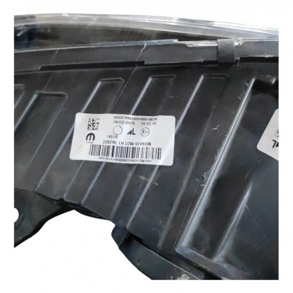 Farol Dianteiro Esquerdo Fiat Toro 2024 Esquerdo/motorista