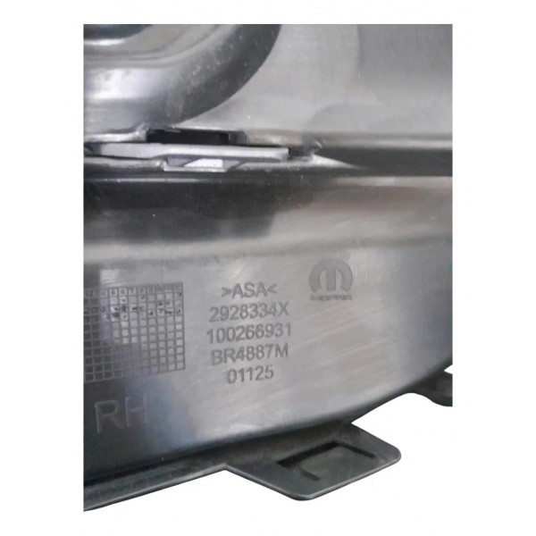 Moldura Farol Milha Direito Jeep Renegade 2022 2024