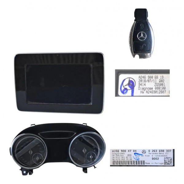 Kit Code E Mecatrônica Mercedes Benz Gla 200 2019 1.6 Turbo