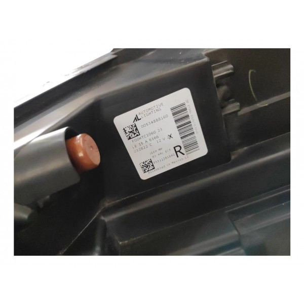 Farol Dianteiro Direito Jeep Compass 2018 - 2021 Direito/passageiro