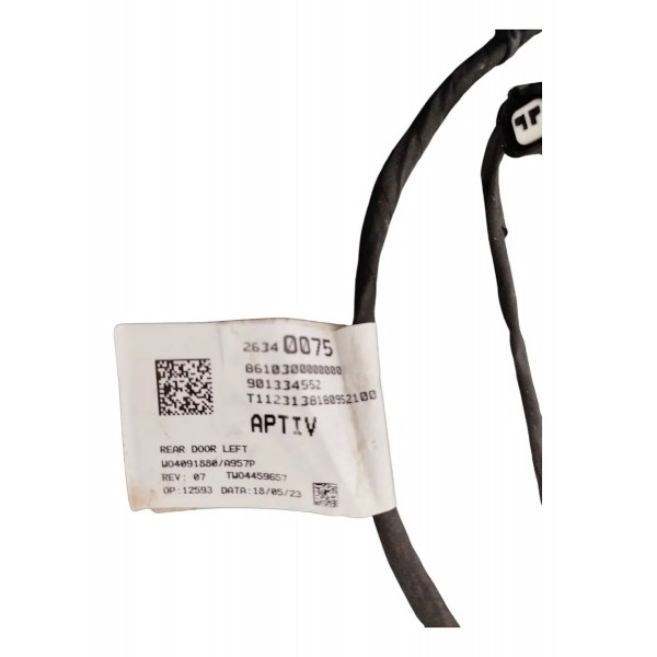 Chicote Porta Traseira Esquerda Gm Tracker 2020 A 2024
