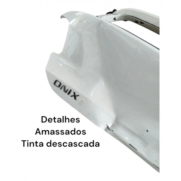 Tampa Traseira Gm Chevrolet Onix Rs 2020 A 2024 Detalhes