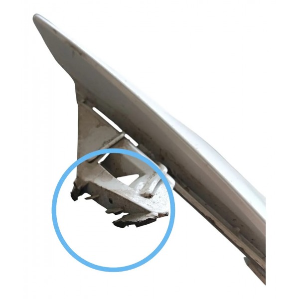 Moldura Superior Parachoque Peugeot 208 2023 2024