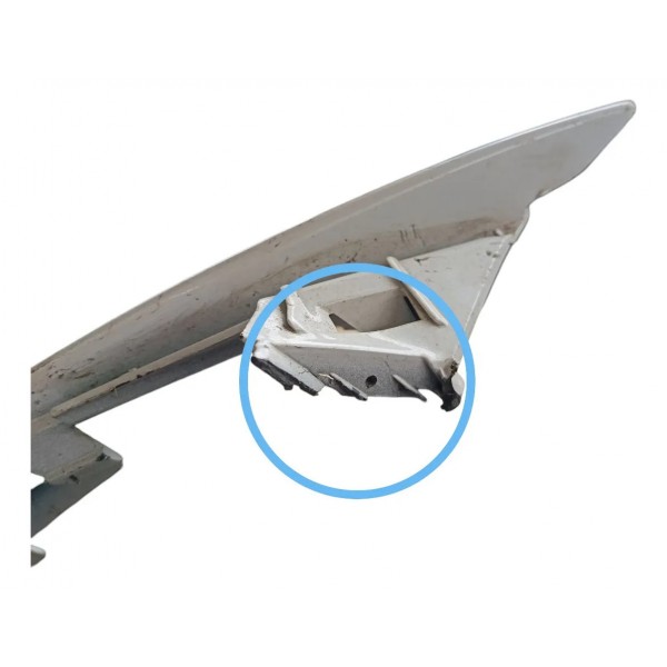 Moldura Superior Parachoque Peugeot 208 2023 2024
