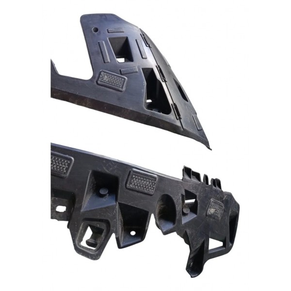 Suporte Farol Milha Peugeot 208 2020 2024 Preto Ambos Lados