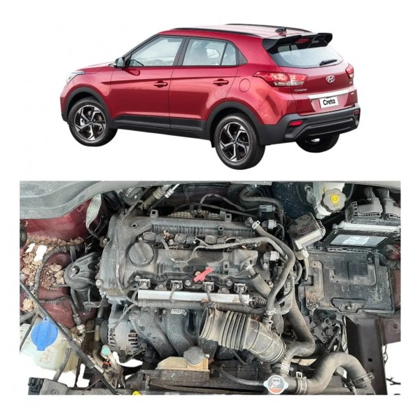 Caixa De Câmbio Automático Hyundai Creta 2.0 Flex 2018 A 22