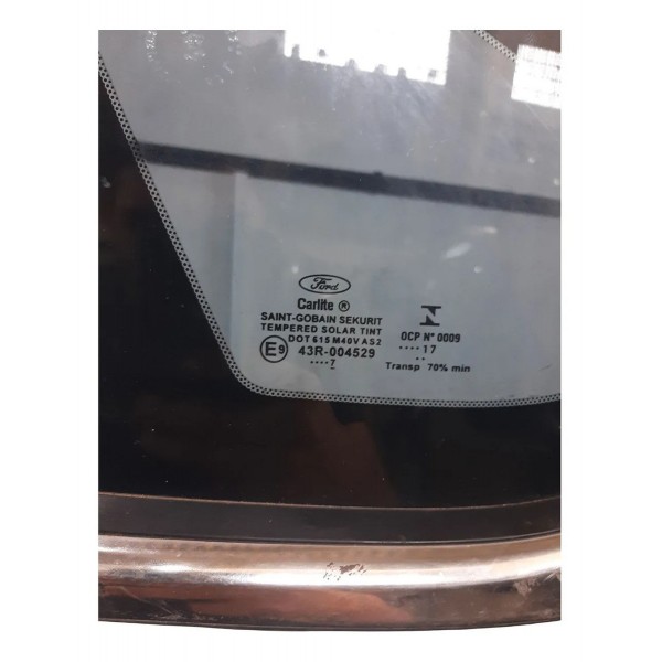 Vidro Fixo Traseira Esquerda Ford Fusion 2013-2016