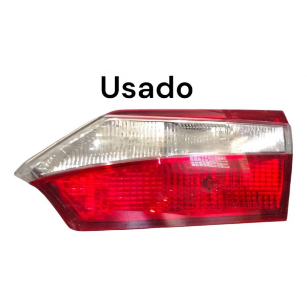 Lanterna Traseira Direita Tampa Toyota Corolla 2016 Direito/passageiro Vermelho E Transparente