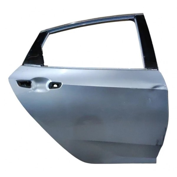 Porta Traseira Direita Honda Civic G10 1.5 Si Turbo 2018 Traseira Direita Prateado
