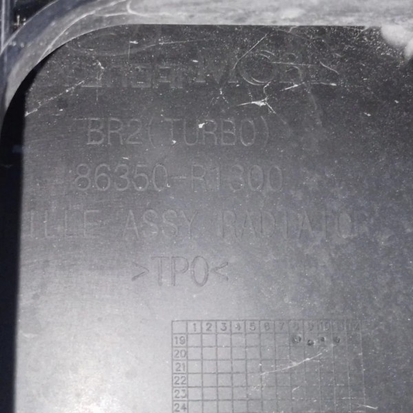 Grade Dianteira Original Hb20 2020 A 2022