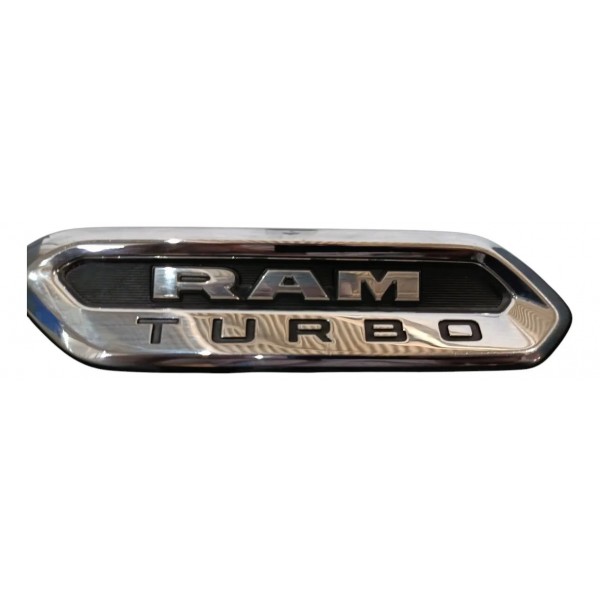 Emblema Ram Turbo Capô Direito Ram Rampage 2.2 2024 2025