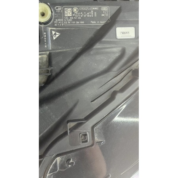 Farol Do Audi Q3 Full Led Lado Direito 2020 A 2022