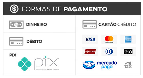 Formas de Pagamento